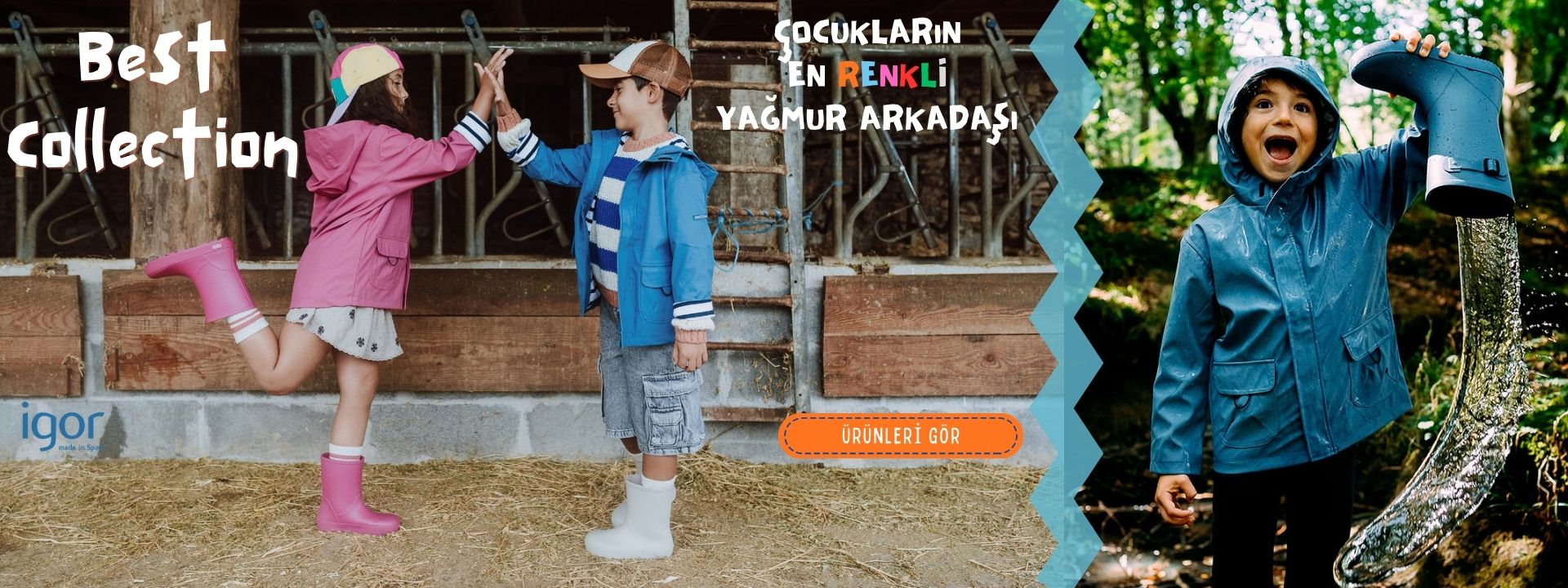 Igor Çocuk Yağmur Çizmesi